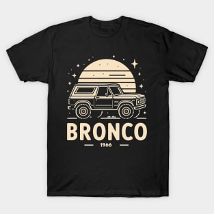 Bronco Truck Fan Art T-Shirt